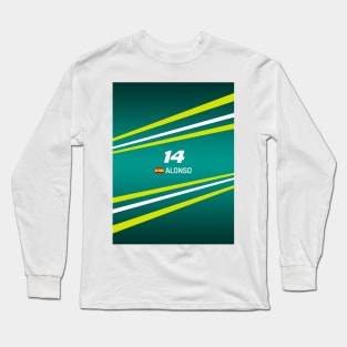 F1 2024 - #14 Alonso Long Sleeve T-Shirt